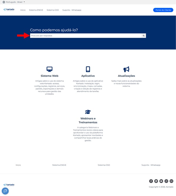 basewebENERGIA1Captura de tela: Acessando a base de conhecimento Energia via sistema web.